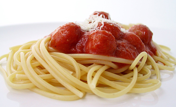 Spaghetti and Meatballs