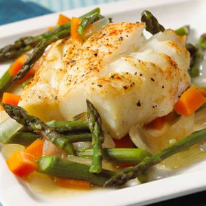 Whitefish with Roasted Asparagus